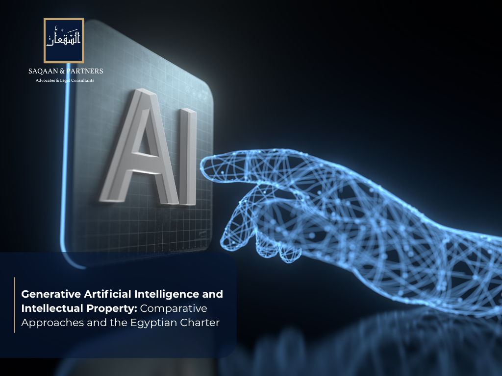 Generative Artificial Intelligence and Intellectual Property: Comparative Approaches and the Egyptian Charter